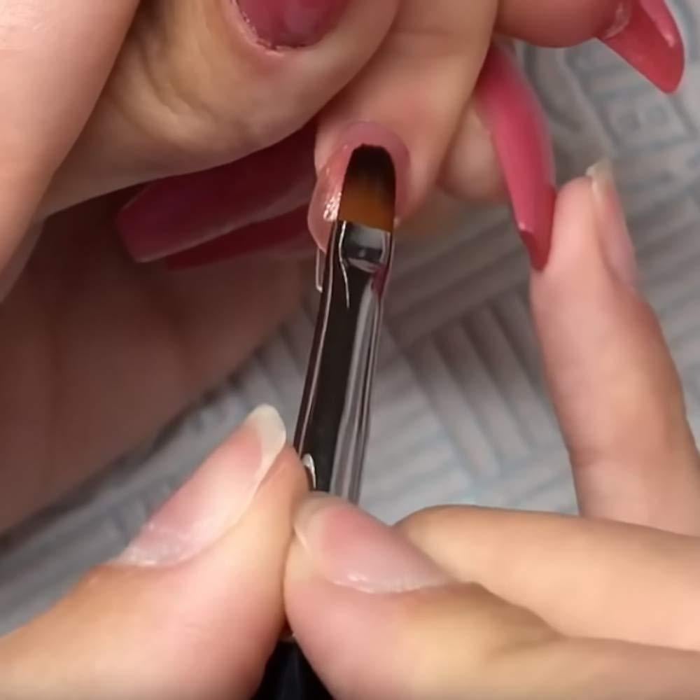 Pincel de Uñas Acrílicas Kolinsky SILPECWEE - 24.6x6.5cm