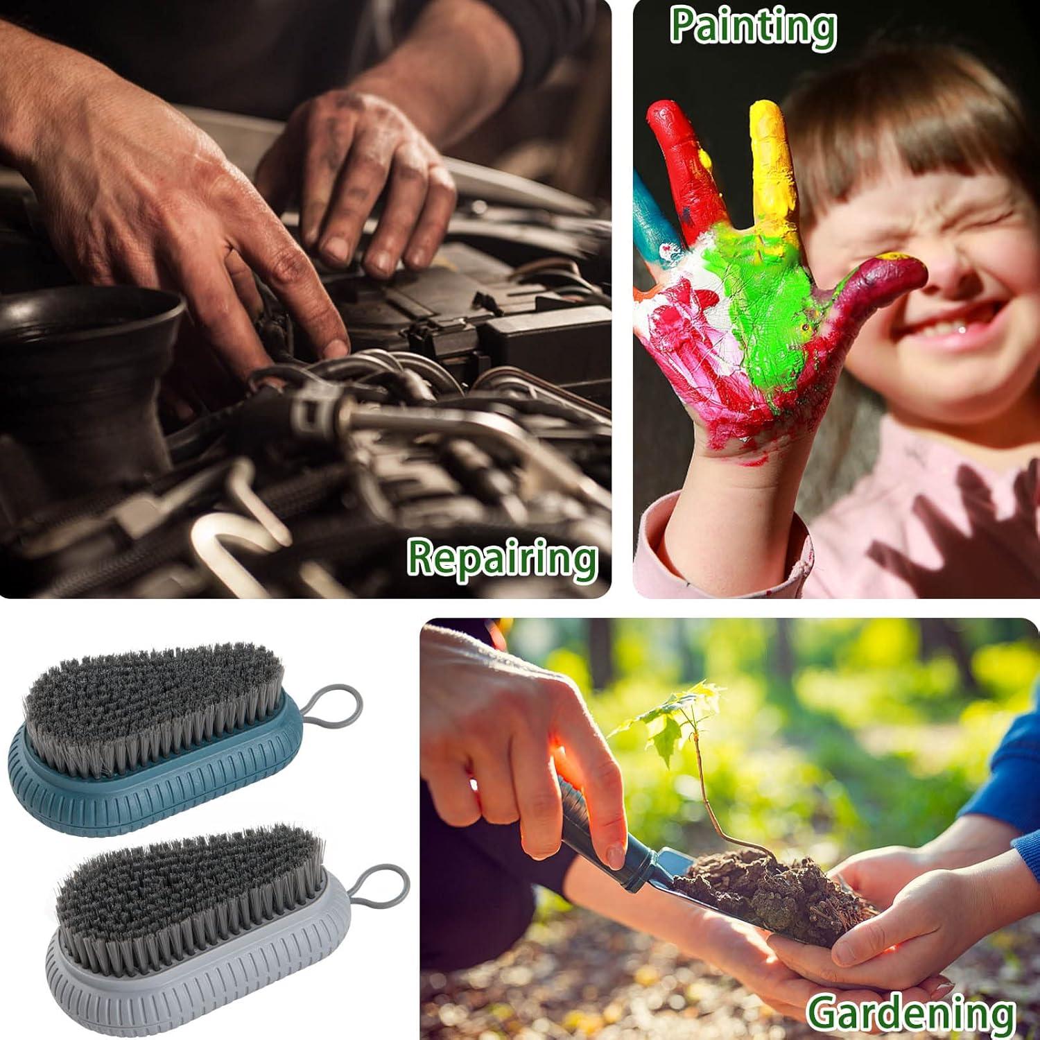 Cepillo de Uñas de Mano CANIPHA 2 Pcs Antideslizante 15.24 cm