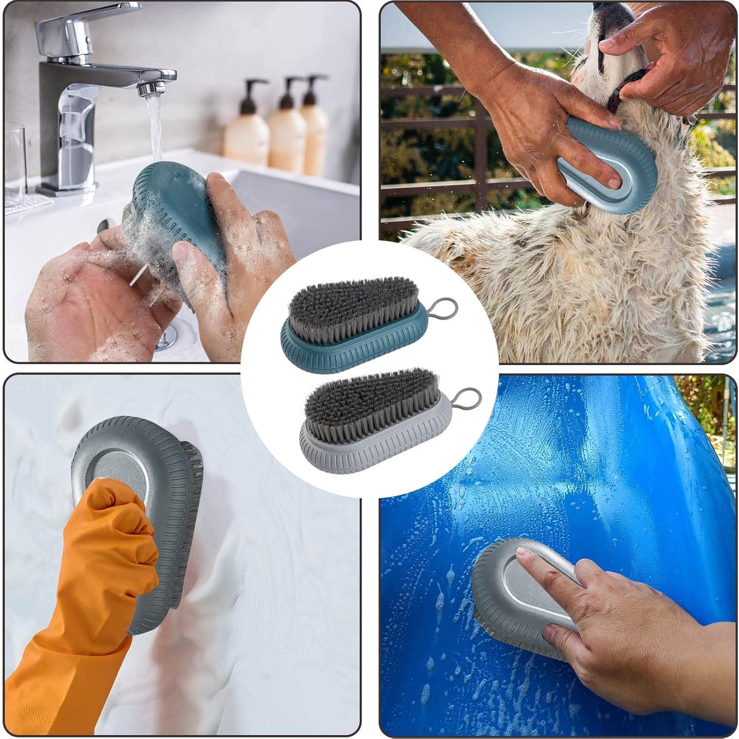 Cepillo de Uñas de Mano CANIPHA 2 Pcs Antideslizante 15.24 cm