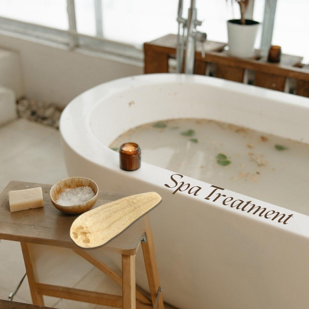 Esponja de Baño Lufa Egipcia 100% Natural Exfoliante 24x12cm