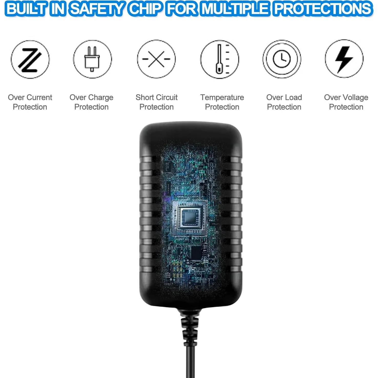 Fuente de Alimentación 12V 2A Annisite con 8 Enchufes