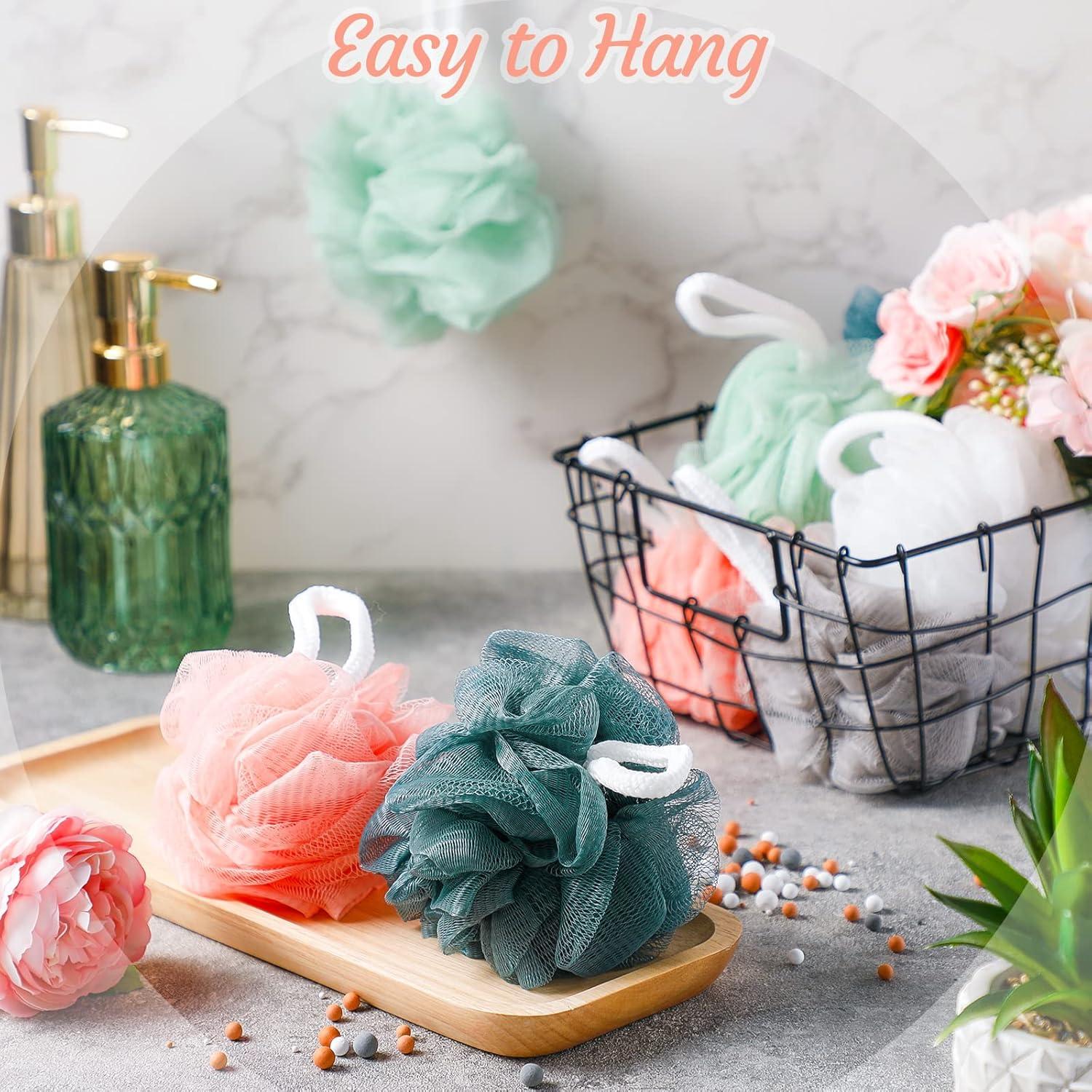 100 Esponjas de Baño Exfoliantes Raiten 30g Suaves para Ducha