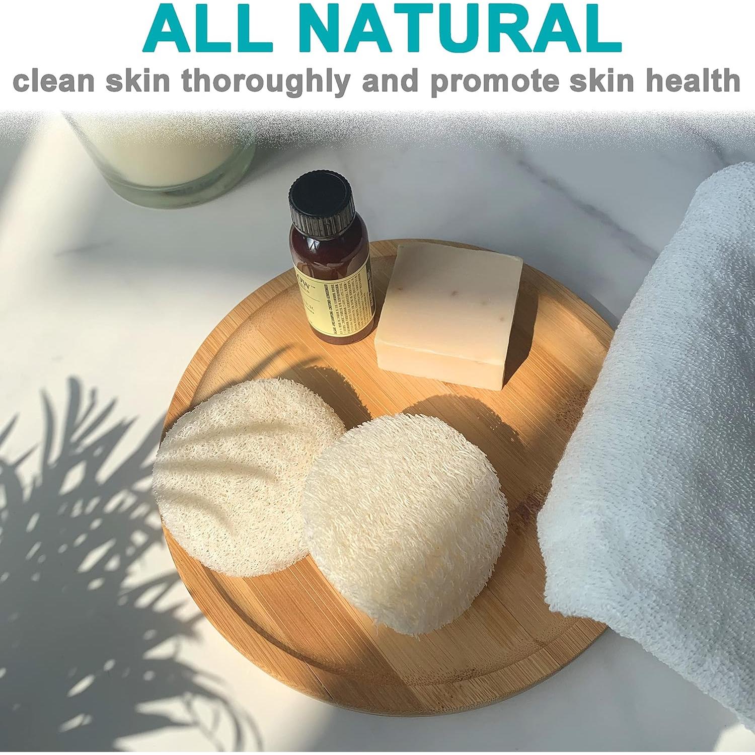 Esponjas Exfoliantes de Loofah Mr.Cui'shop - 36 Pcs Naturales