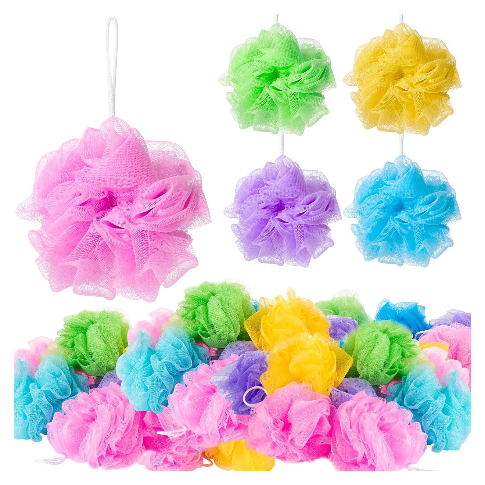 Esponjas de Lufa CHENGU 80 Pcs Exfoliantes para Baño 20g