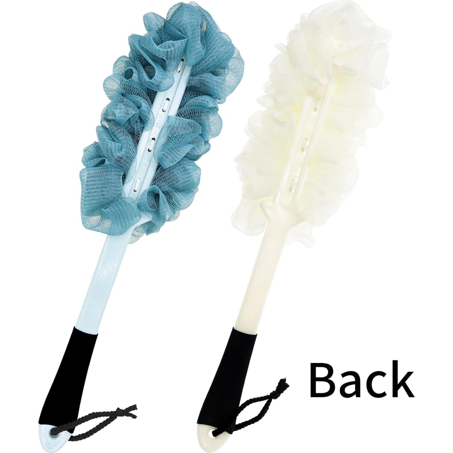 Esponja de Espalda para Ducha Jxicleang con Mango Antideslizante