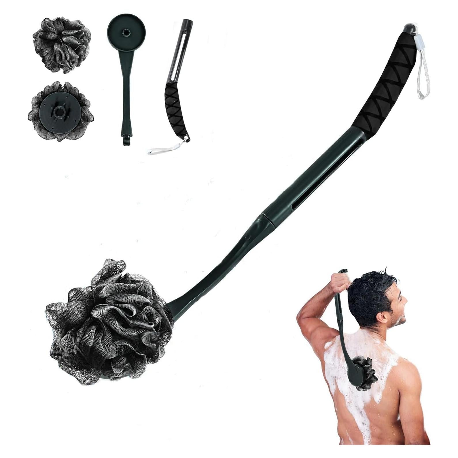 Esponja de Lufa con Mango UHIAGREE 52 cm Exfoliante Ducha