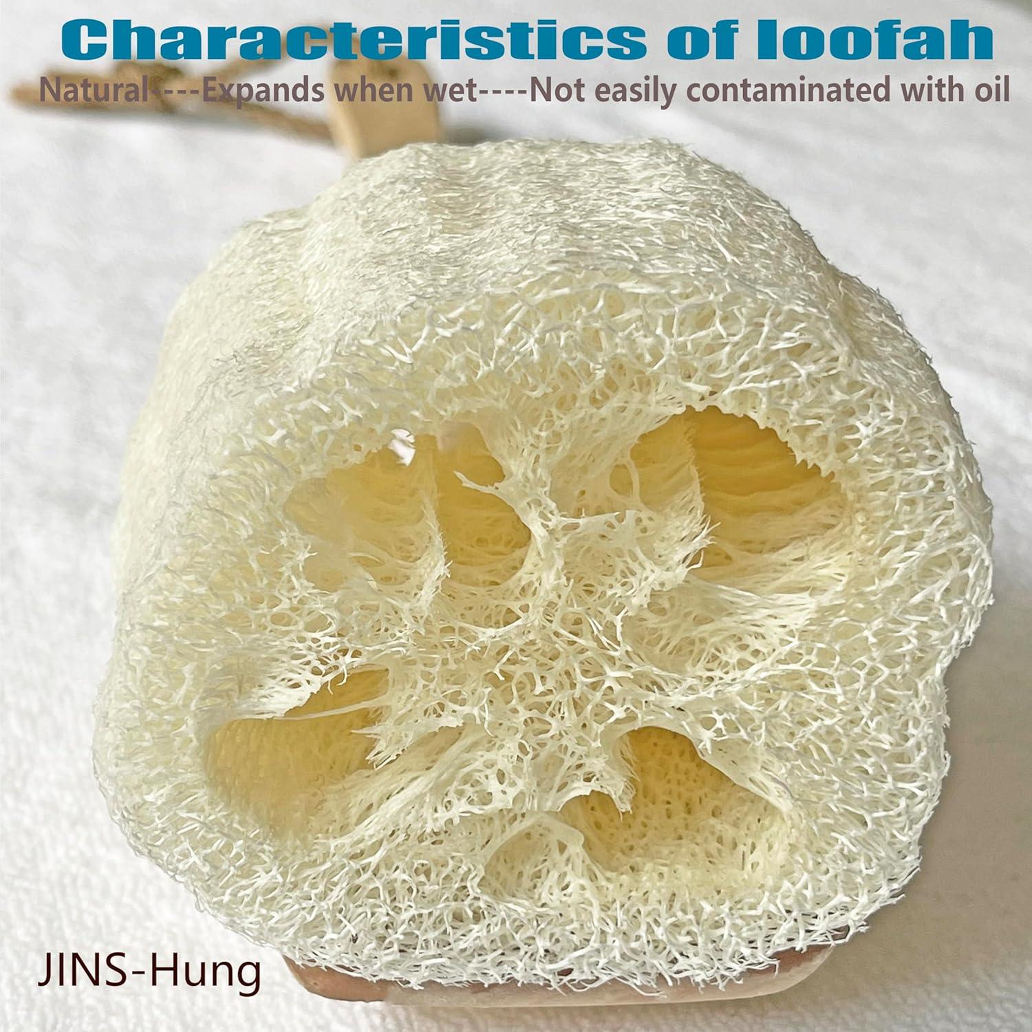 Esponja de Baño Exfoliante Lufa Natural Tang Karrey 42x9cm