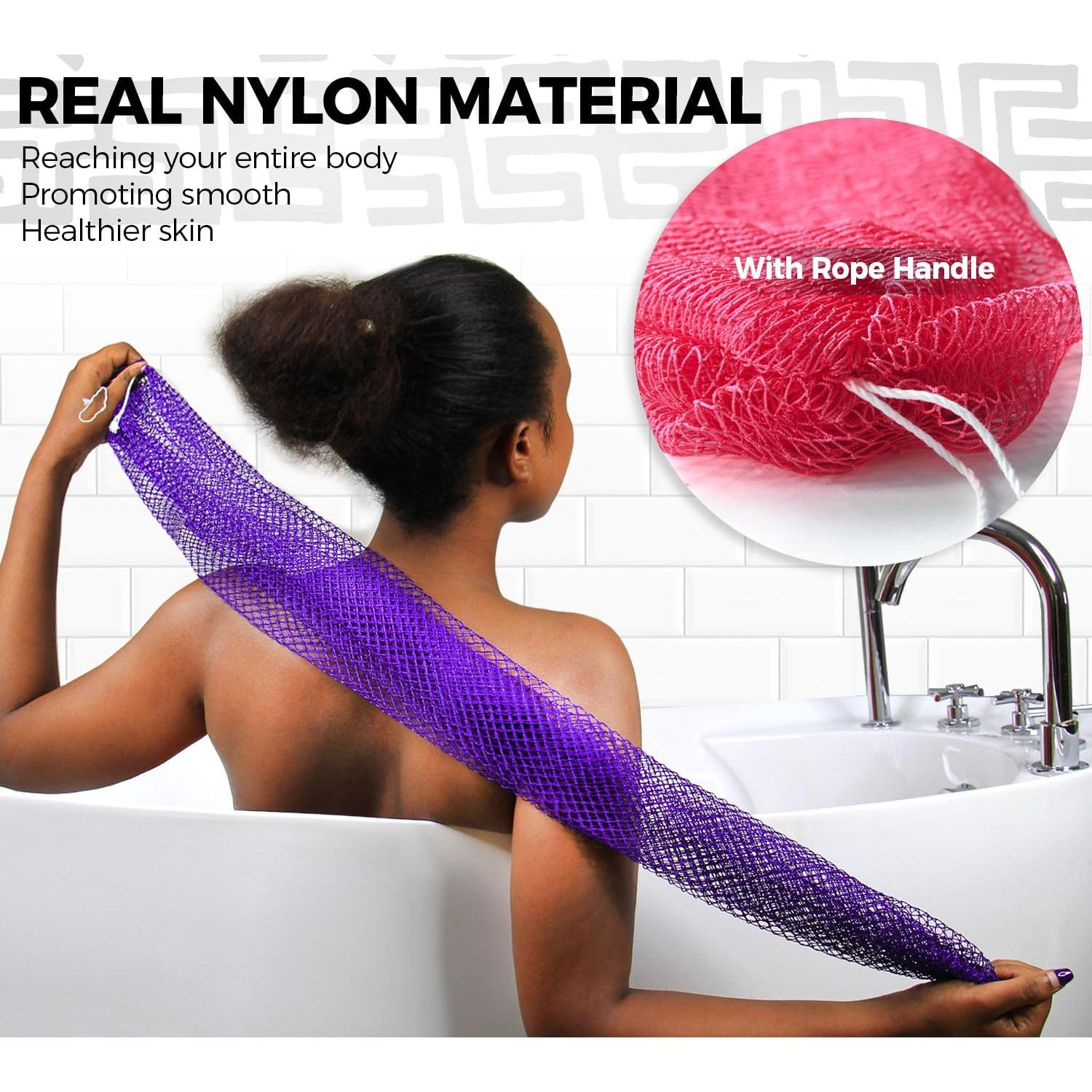 Esponja de Red Africana RelaxScene - 2 Piezas Exfoliantes