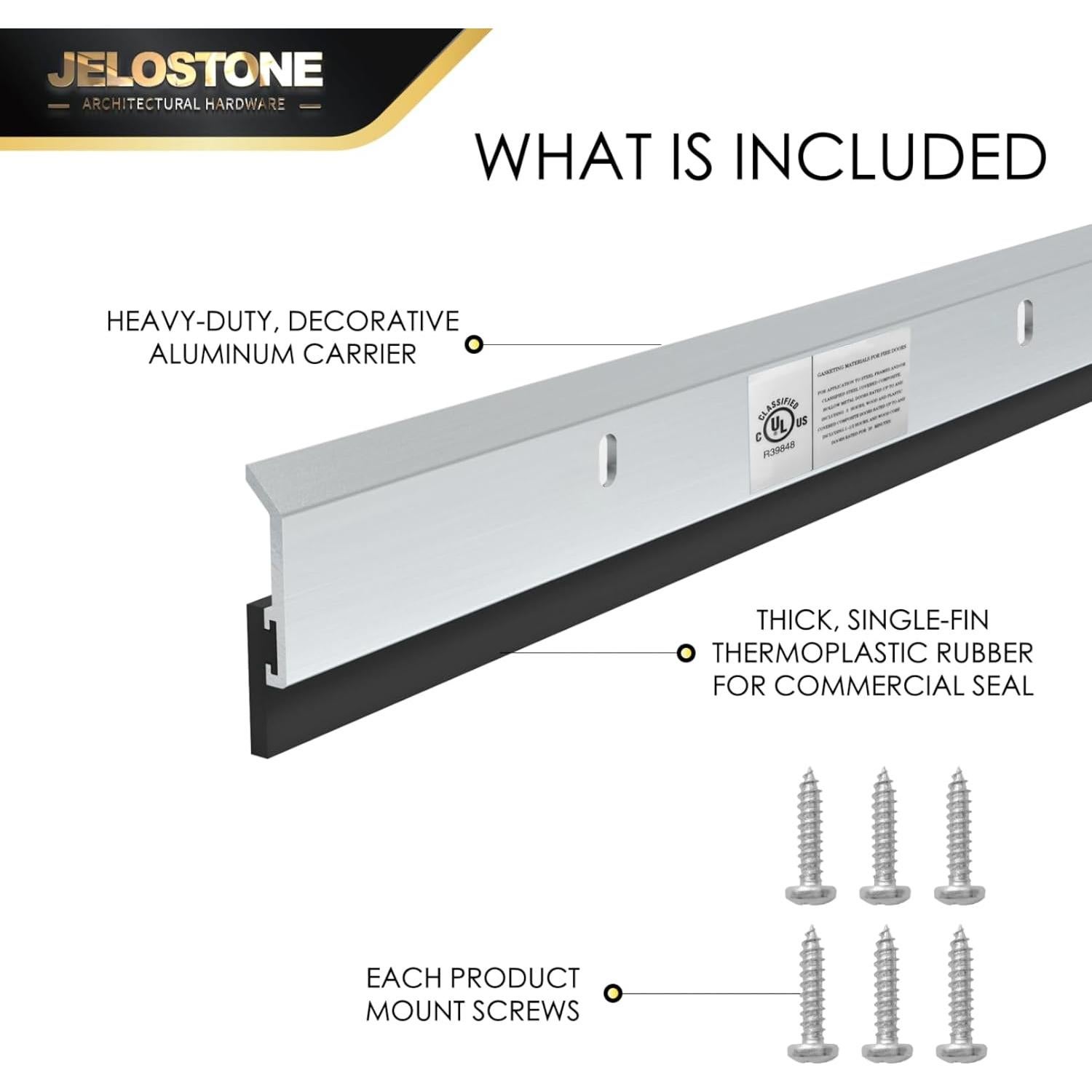 Barrera Inferior para Puerta Comercial JELOSTONE JS-N315 - 91.44 cm