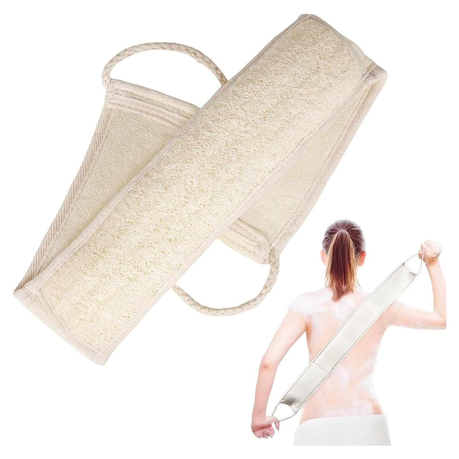 Esponja de Lufa Natural Jopplim para Espalda 82x10 cm