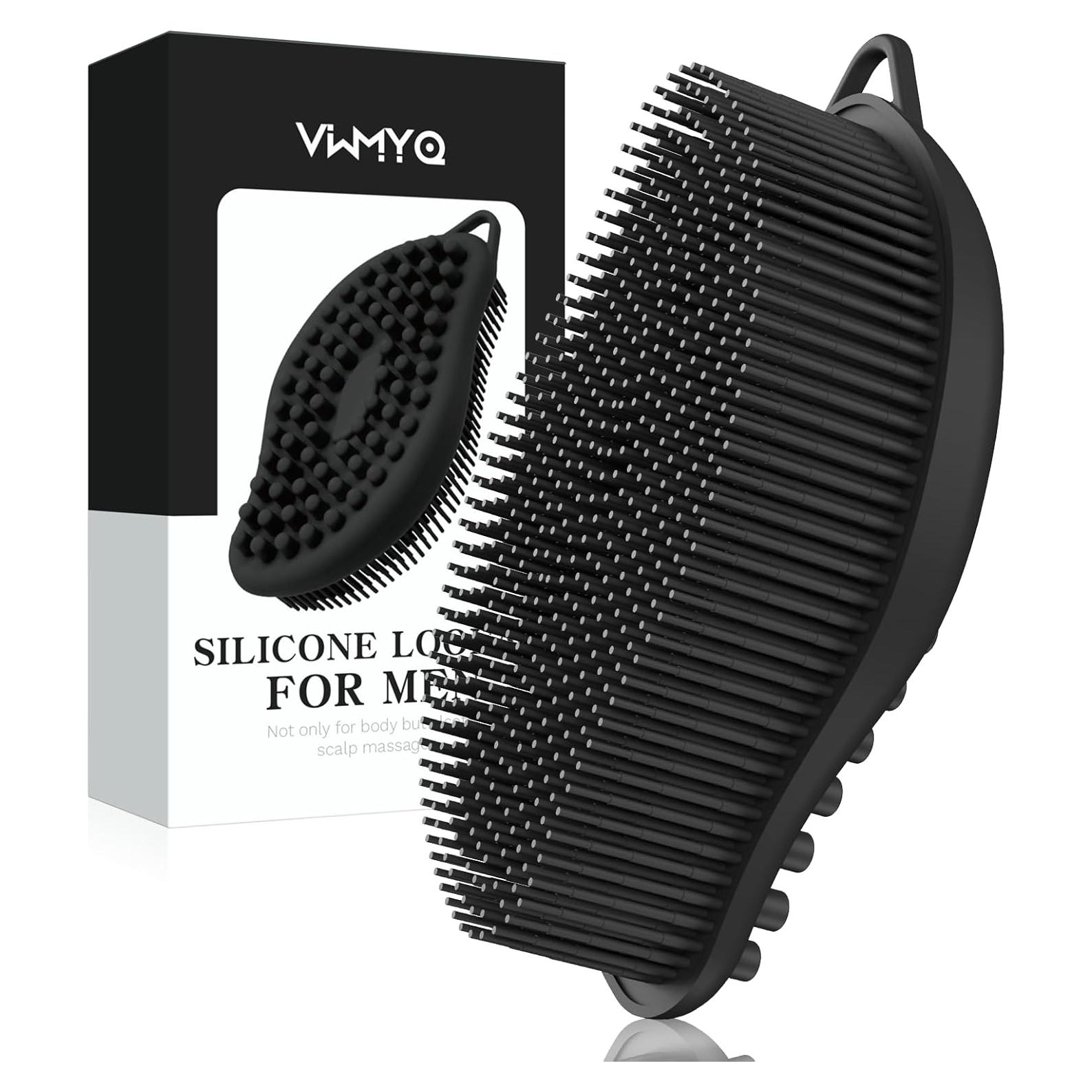 Esponja de Silicona Exfoliante VWMYQ Doble Cara 12.7x7.6cm