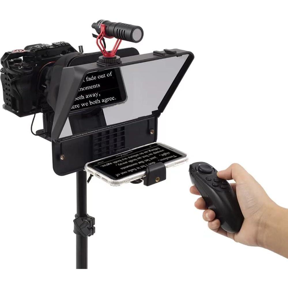 Teleprompter Inmei Portátil para Smartphone y DSLR 20.2x14.5cm