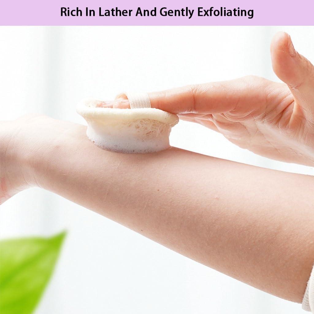 Esponjas Exfoliantes de Lufa Natural SHENGZHENFUSHI - 6 Piezas