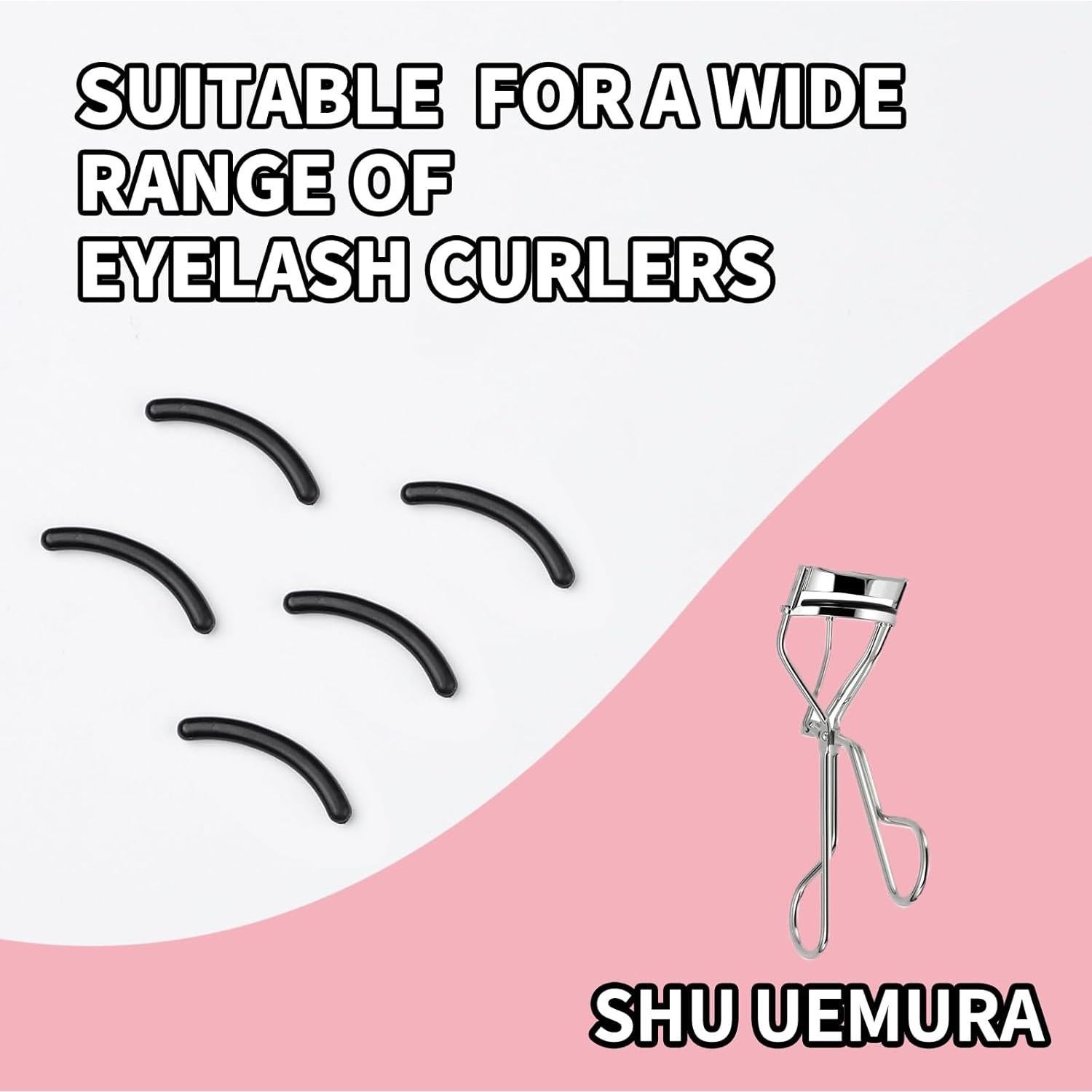 48 Almohadillas de Repuesto para Rizador de Pestañas Ajrwiiy