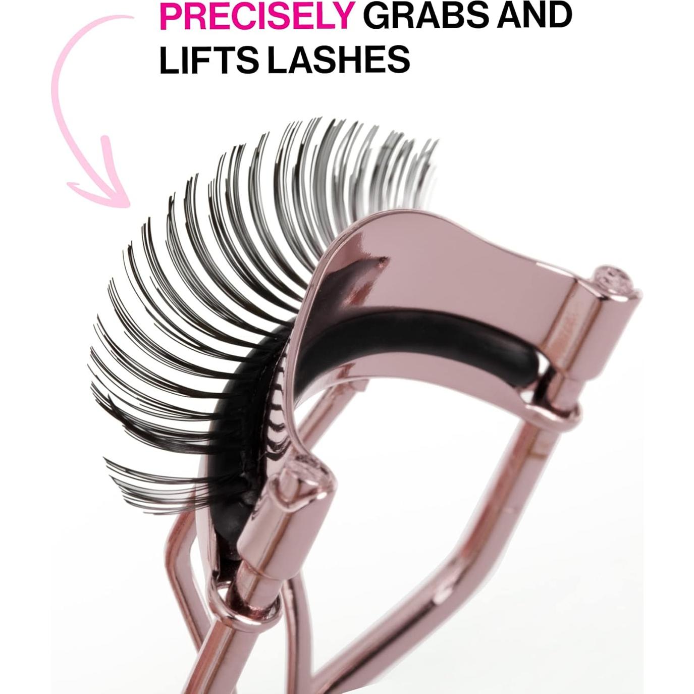 Rizador de Pestañas Wet n Wild con Agarre Cómodo - Paquete de 2