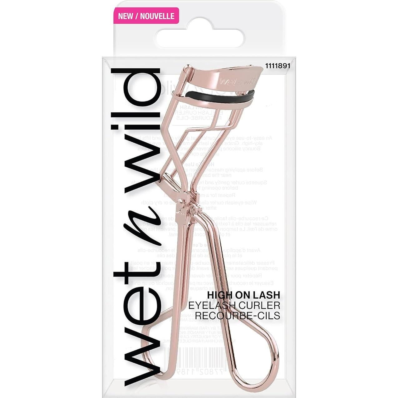 Rizador de Pestañas Wet n Wild con Agarre Cómodo - Paquete de 2