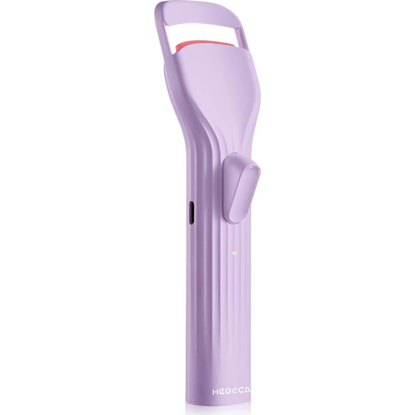 Rizador de Pestañas Eléctrico HEBECA EC2001 Violeta 600mAh