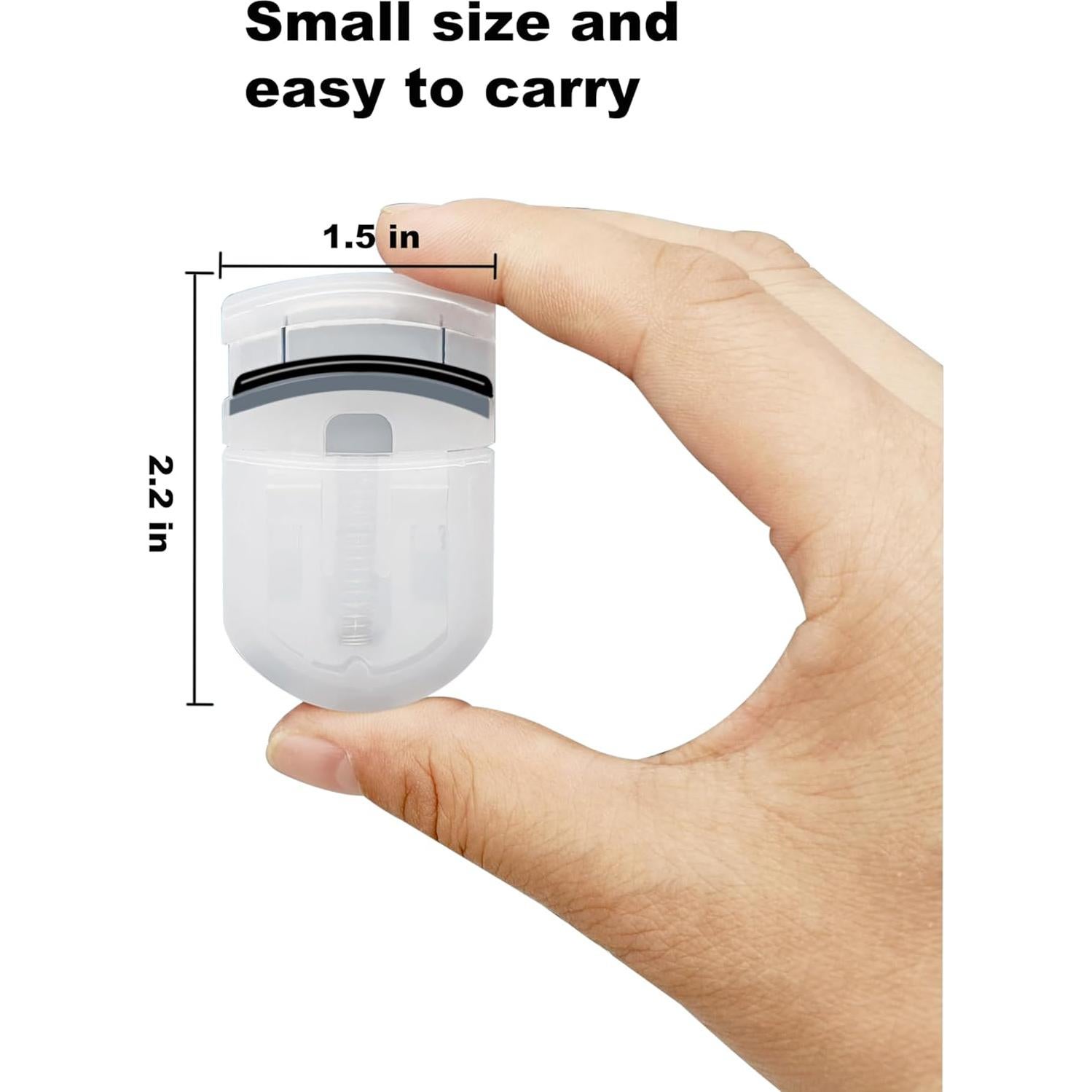 Rizador de Pestañas Mini Portátil Ginalaia - Tamaño Viaje