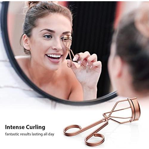 Rizador de Pestañas Kaasage Profesional con Almohadillas Reemplazables