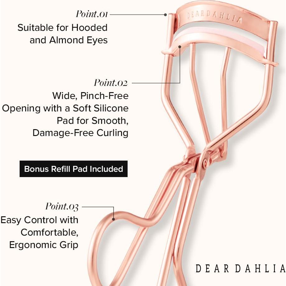 Rizador de Pestañas Sin Dolor Dear Dahlia - Almohadilla de Silicona