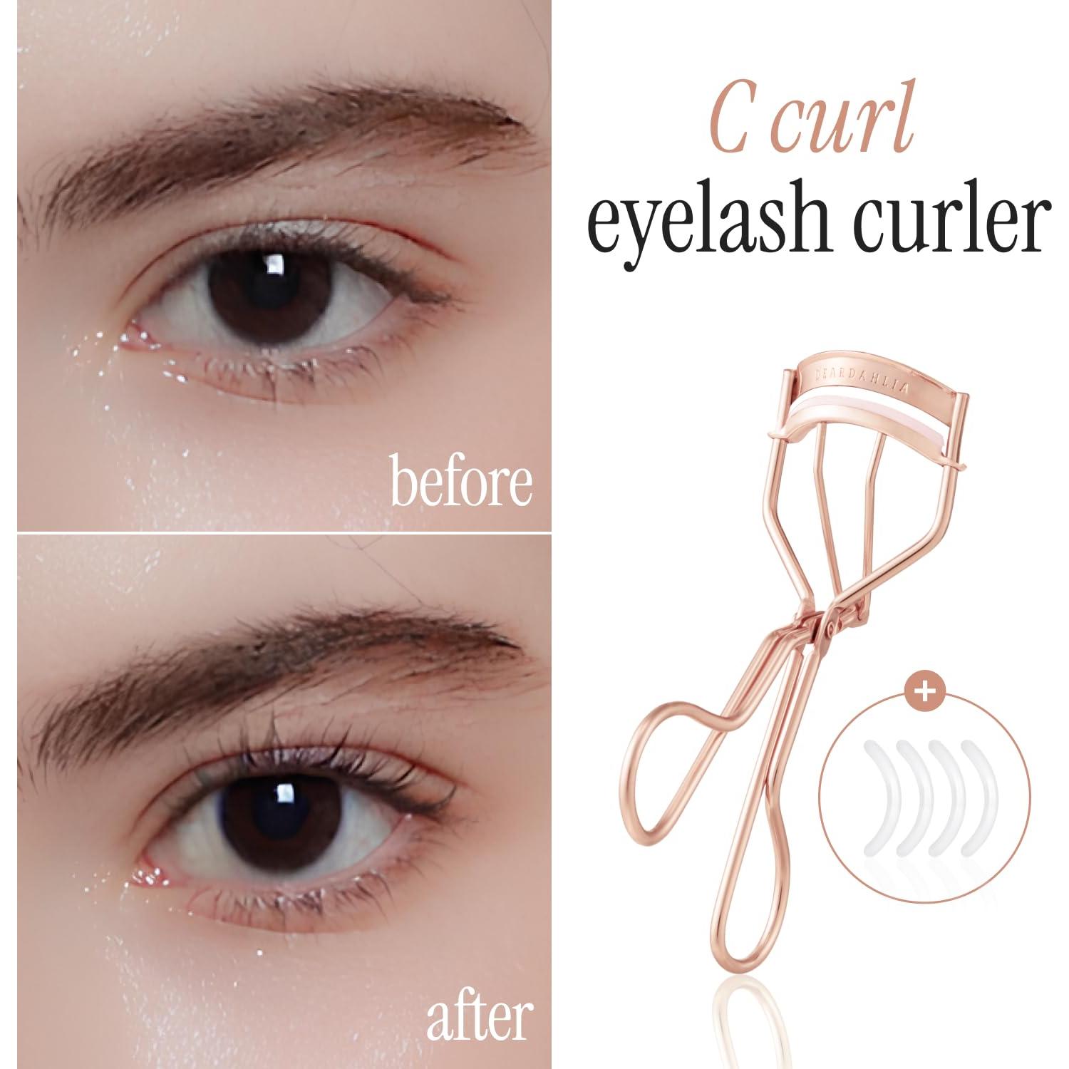 Rizador de Pestañas Sin Dolor Dear Dahlia - Almohadilla de Silicona