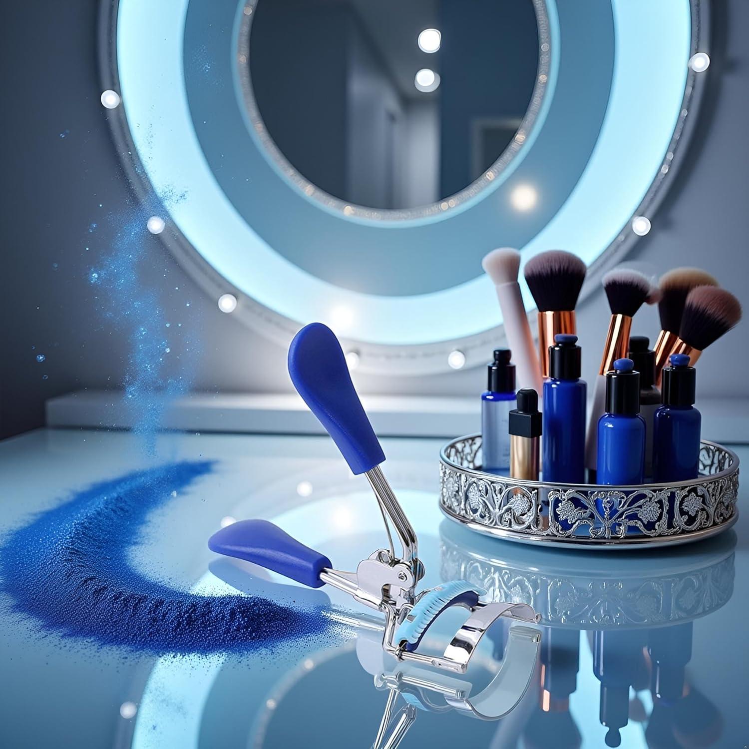 Rizador de Pestañas Profesional Labriciyon Azul Ergonomico