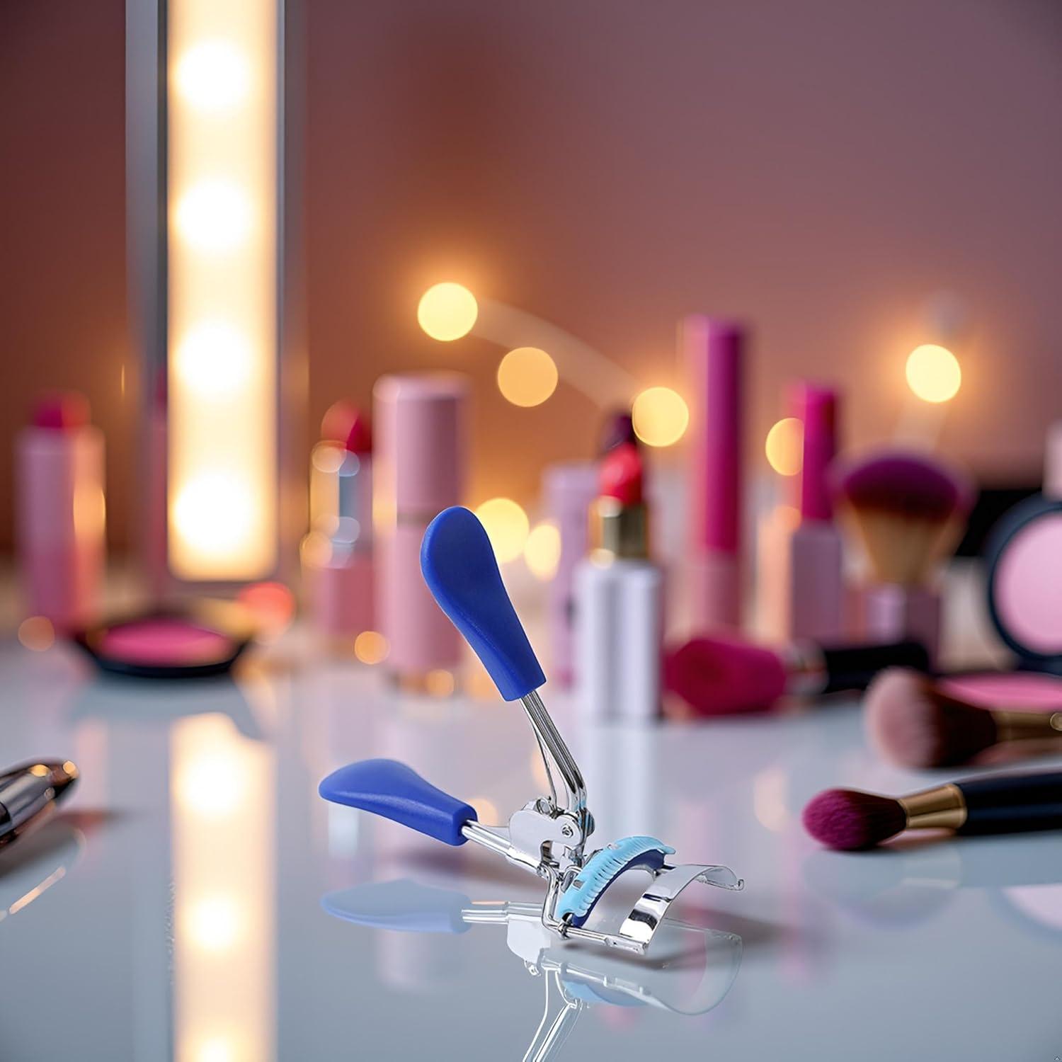 Rizador de Pestañas Profesional Labriciyon Azul Ergonomico