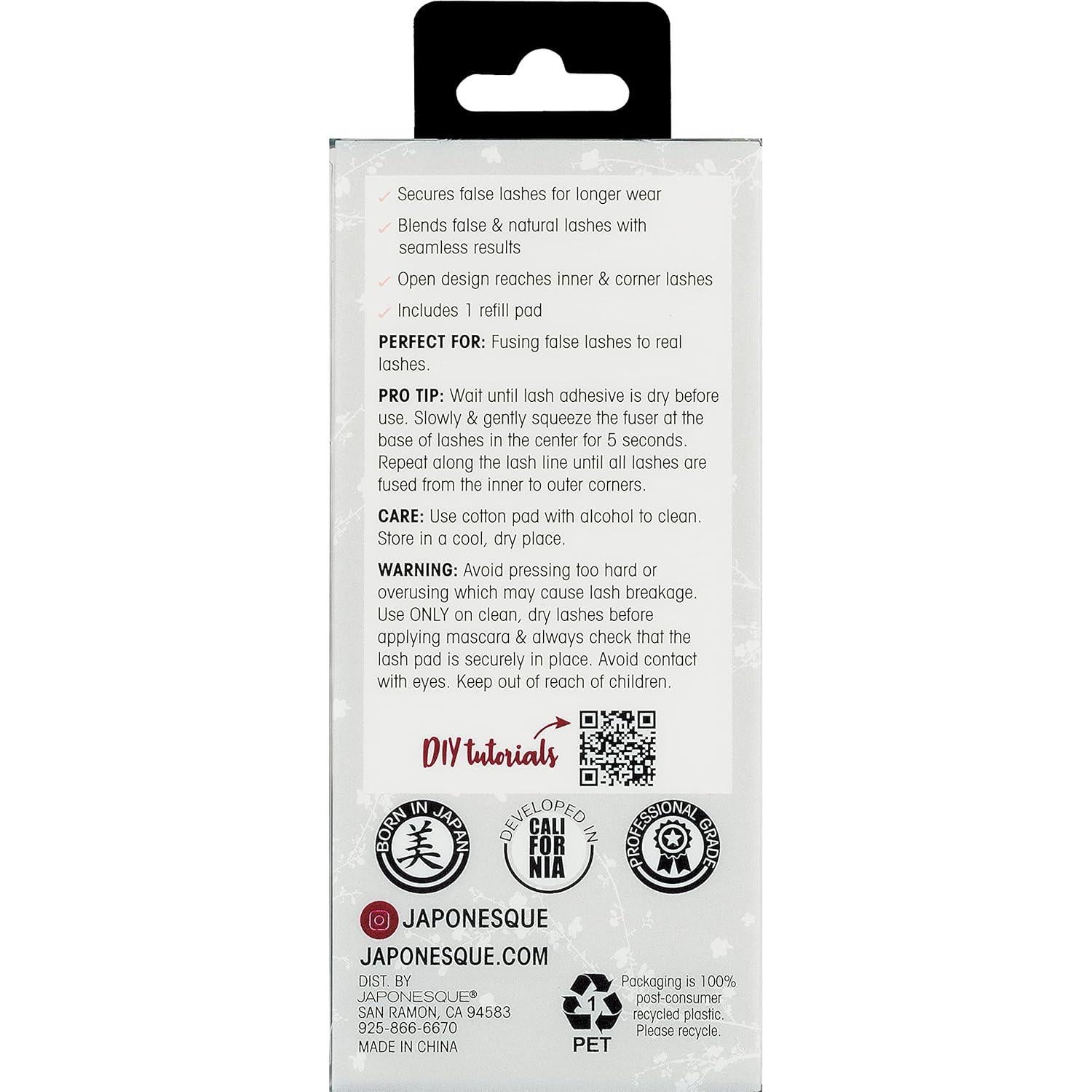 Fusor y Rizador de Pestañas JAPONESQUE - Herramienta 2 en 1