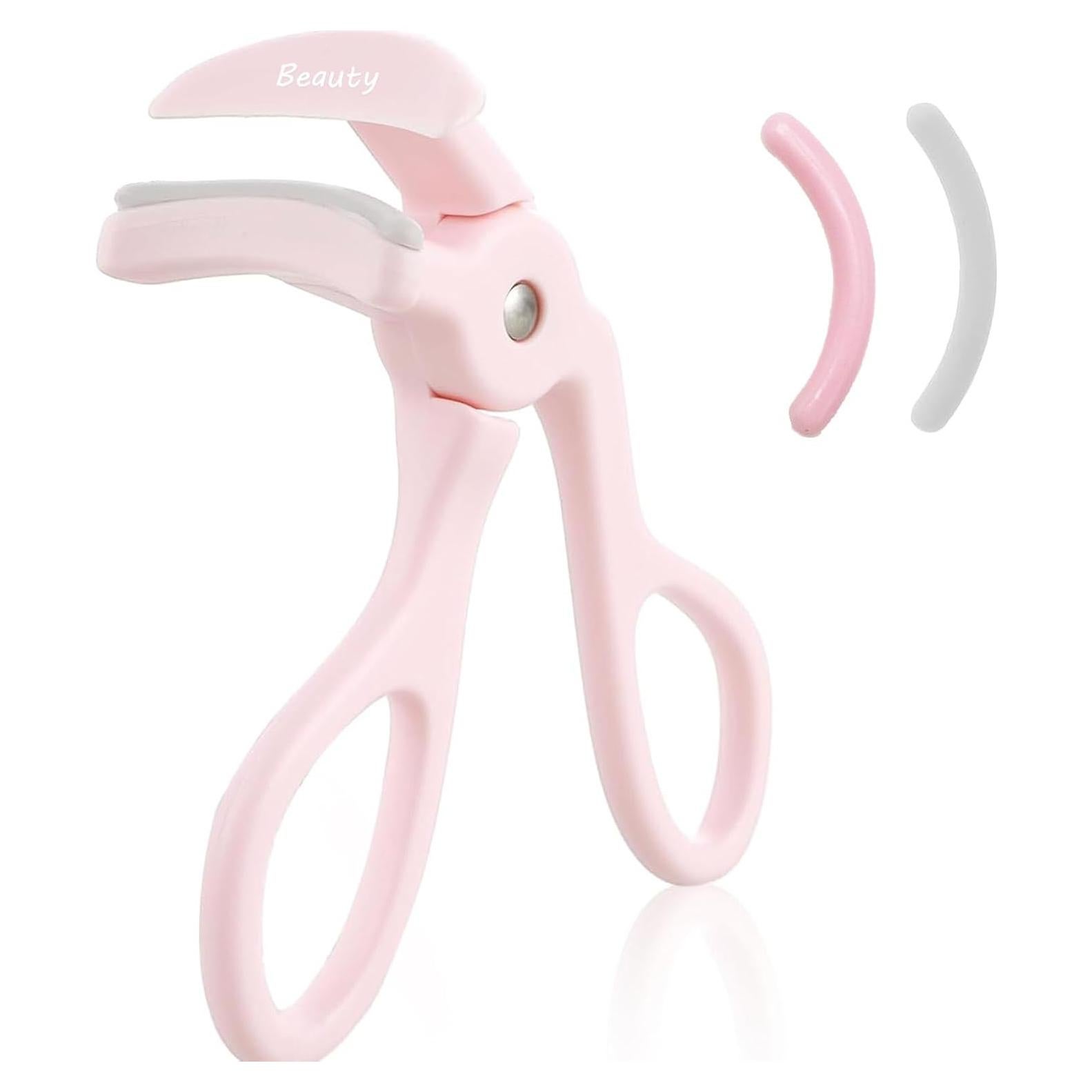 Rizador de Pestañas Hfpengzan Rosa con 2 Almohadillas Repuesto