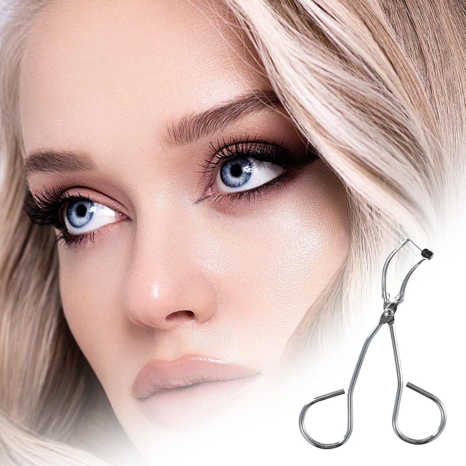 Rizador de Pestañas Pequeño PKRFCJ, Acero Inoxidable, 2 Pcs