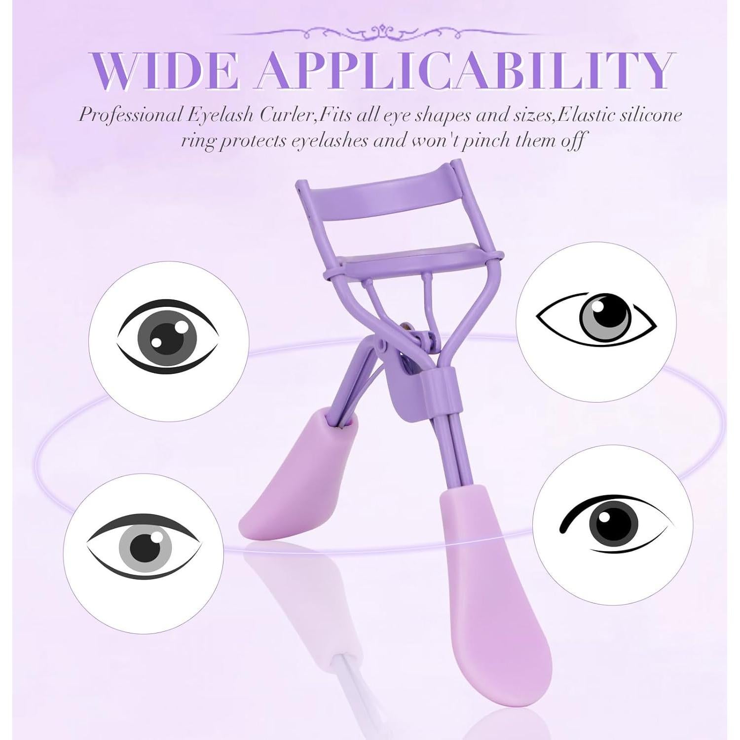 Rizador de Pestañas Yangjiang Jacinto con 10 Almohadillas