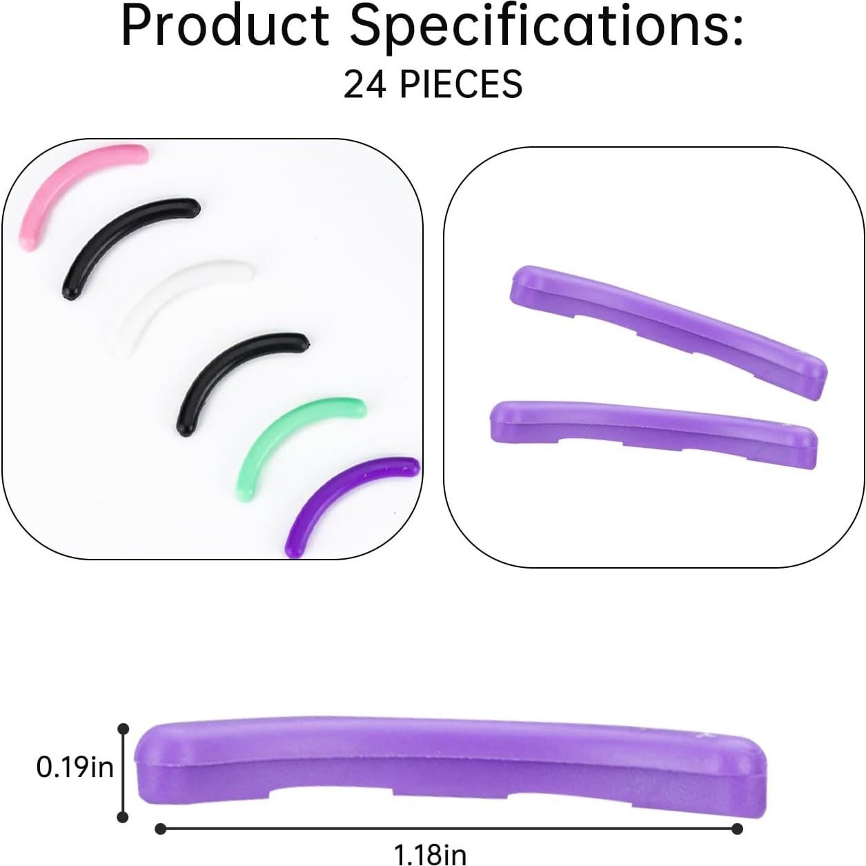 Almohadillas de Recarga para Rizador de Pestañas Kevyn Aucoin 24PCS