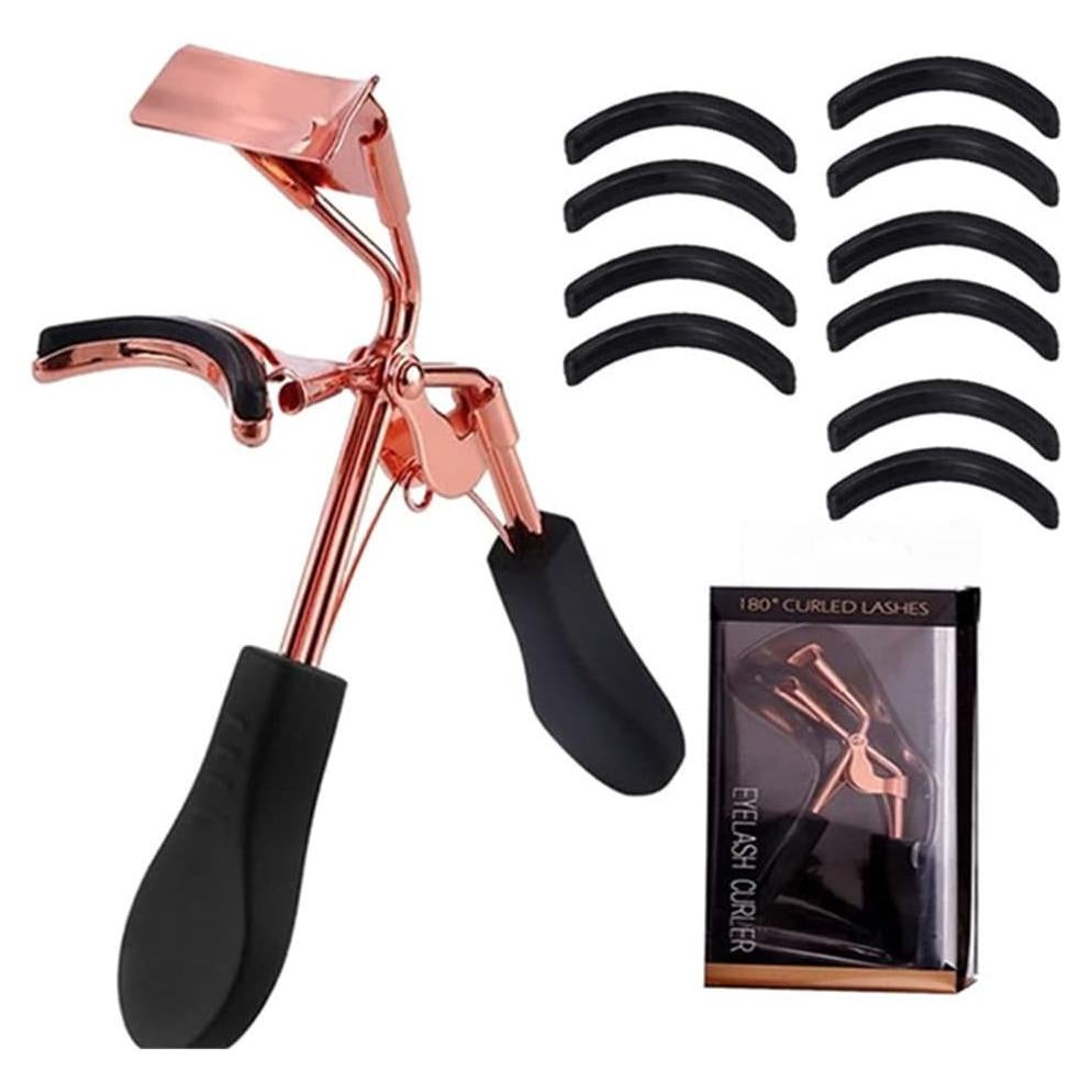 Rizador de Pestañas LOGRRMTH con 10 Almohadillas de Silicona