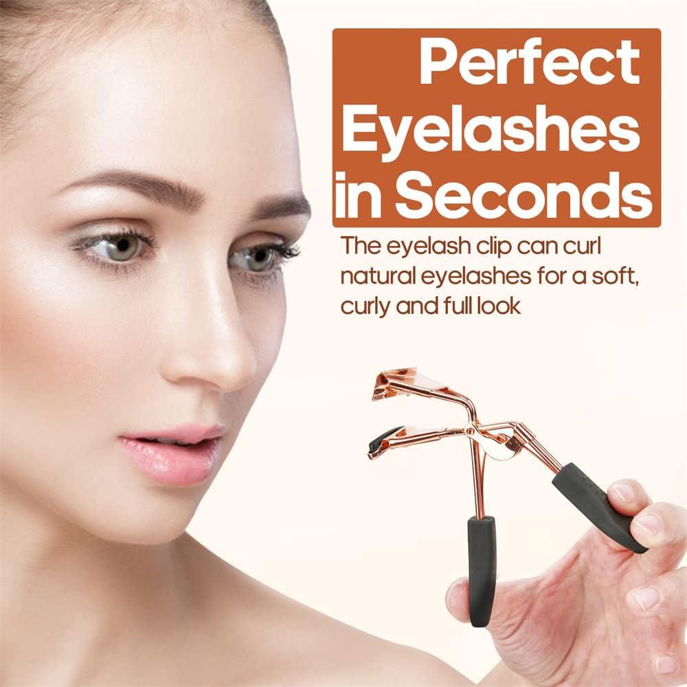 Rizador de Pestañas LOGRRMTH con 10 Almohadillas de Silicona