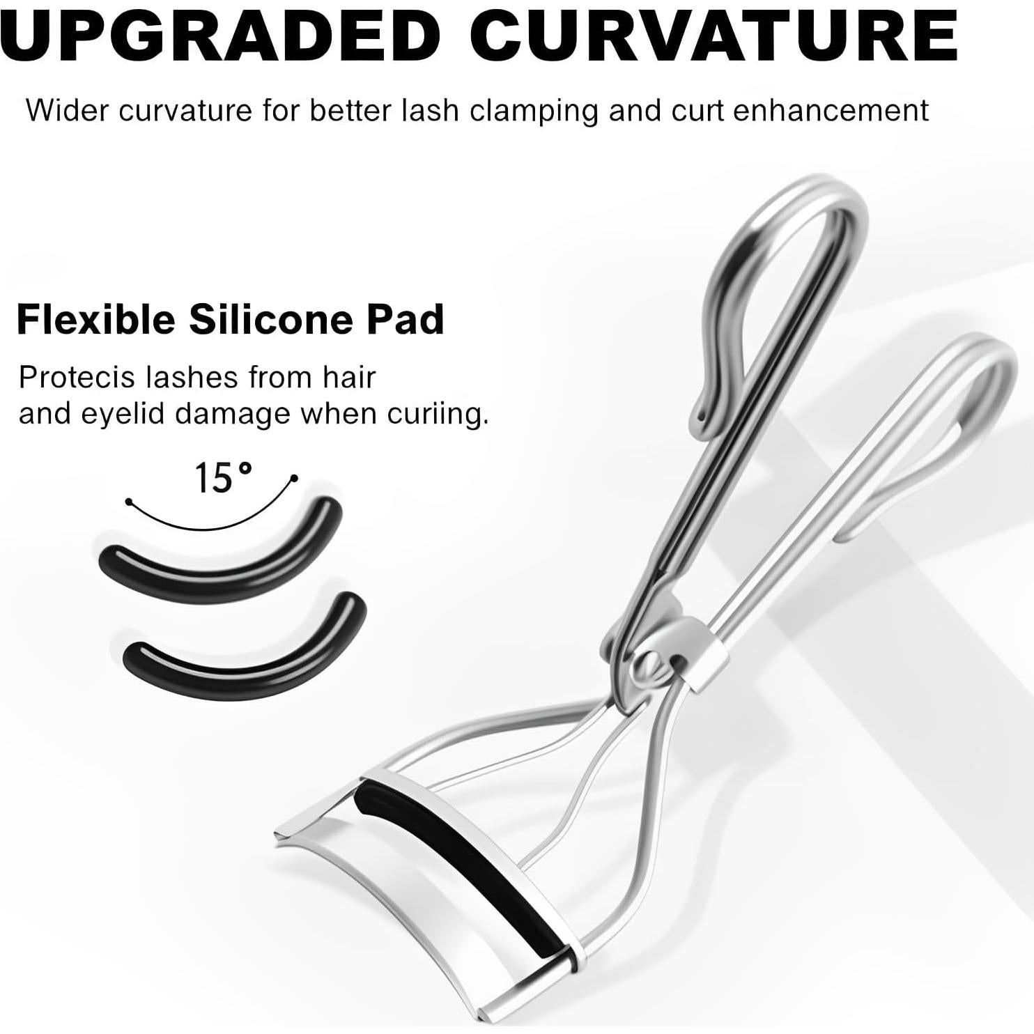 Recargas de rizador de pestañas Pdtwq 30 unidades silicona