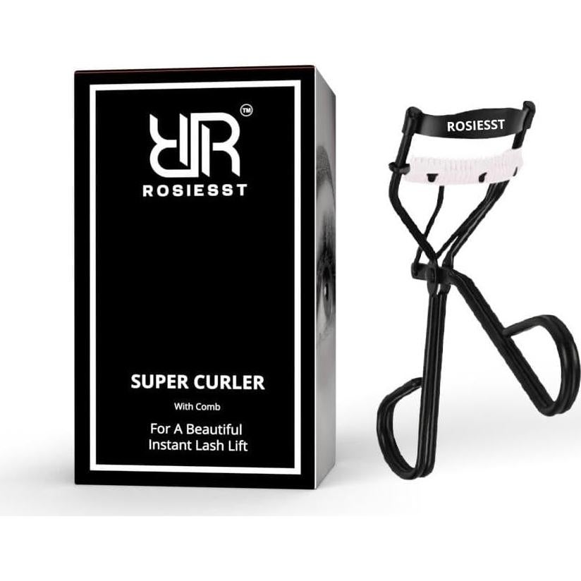 Rizador de Pestañas Rosiesst con Peine Separador - Calidad Premium