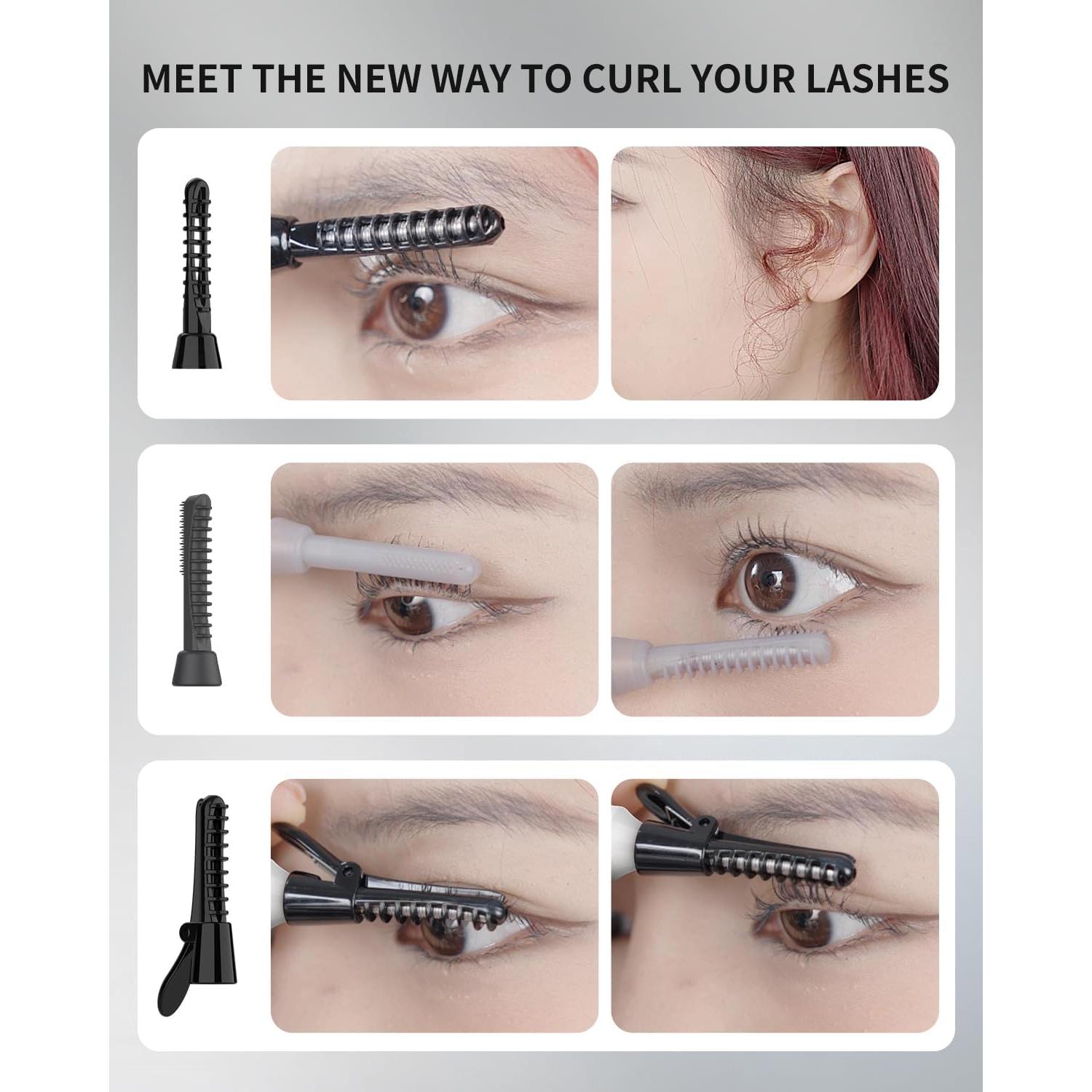 Rizador de Pestañas Eléctrico COPPA LP-1 3 en 1 Blanco