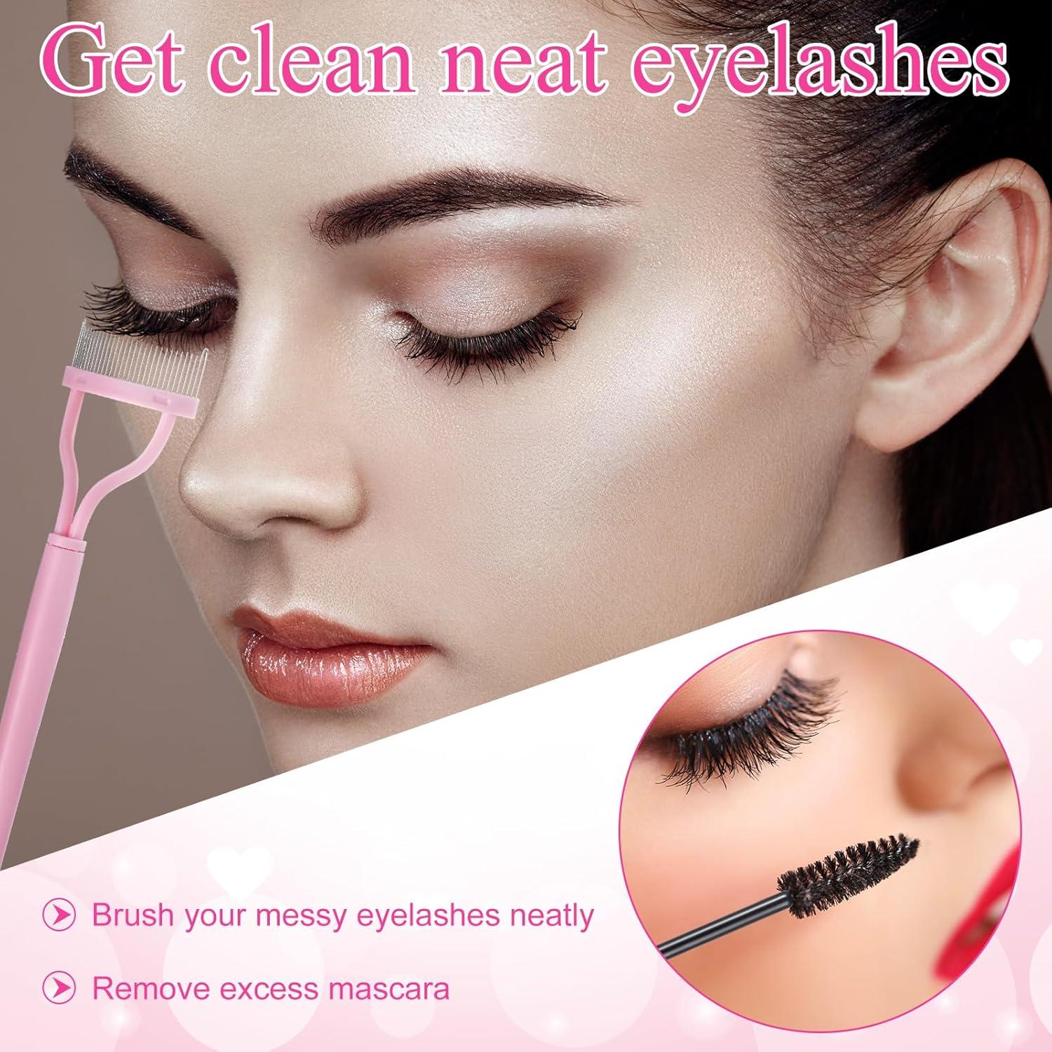 Kit de Rizador de Pestañas 17 Piezas Bencailor Rosa