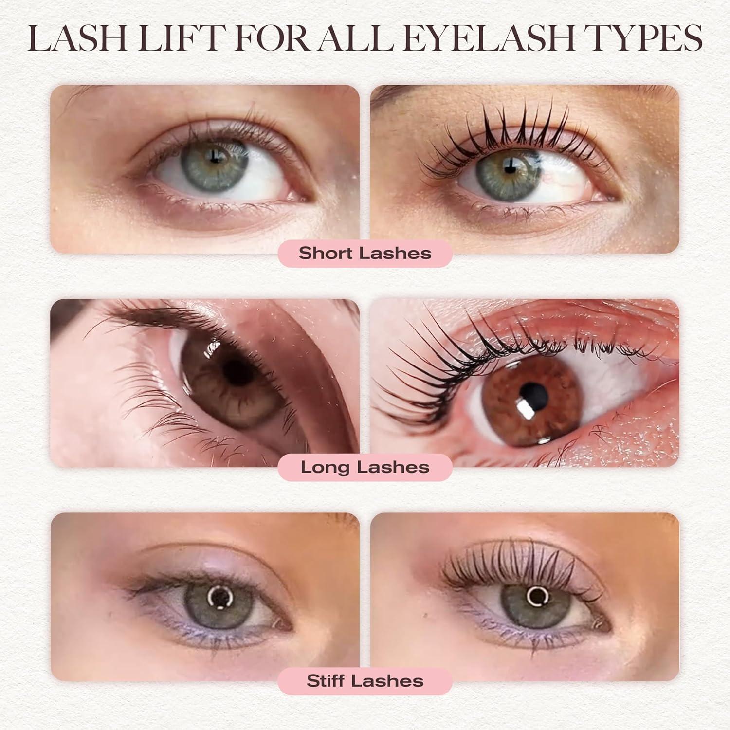 Kit de Elevación de Pestañas LASHVIEW - Rizado Semi-Permanente