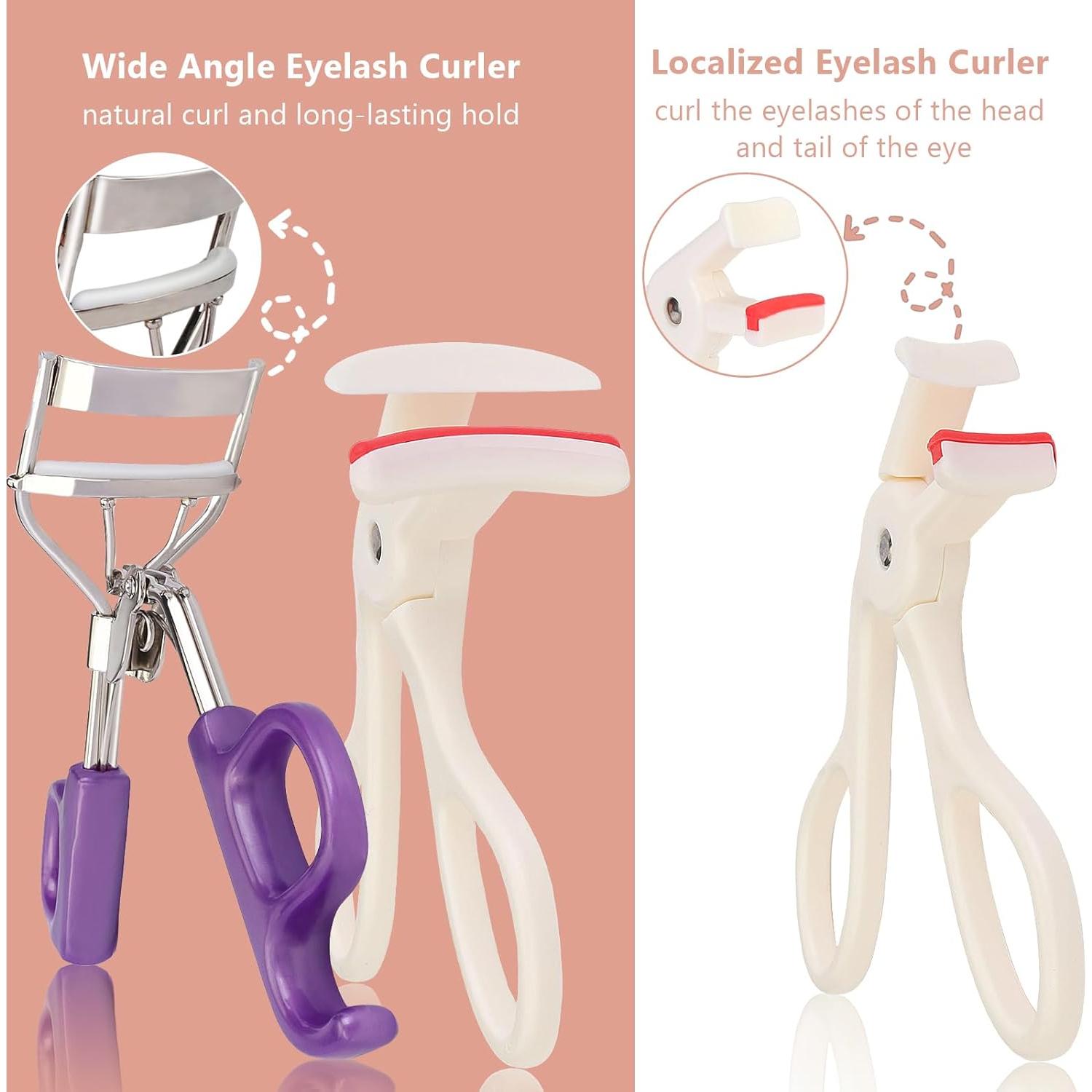 Set de 3 Rizadores de Pestañas Henduoren con Almohadillas