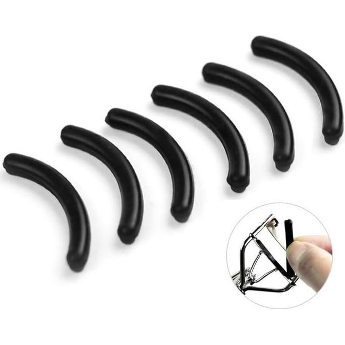 Almohadillas de repuesto Leline para rizador de pestañas 6 piezas