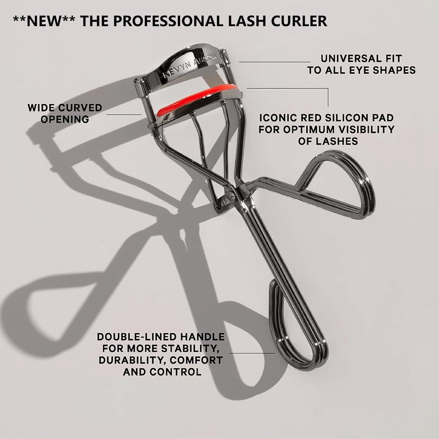 Rizador de Pestañas Profesional Kevyn Aucoin - Acero Inoxidable