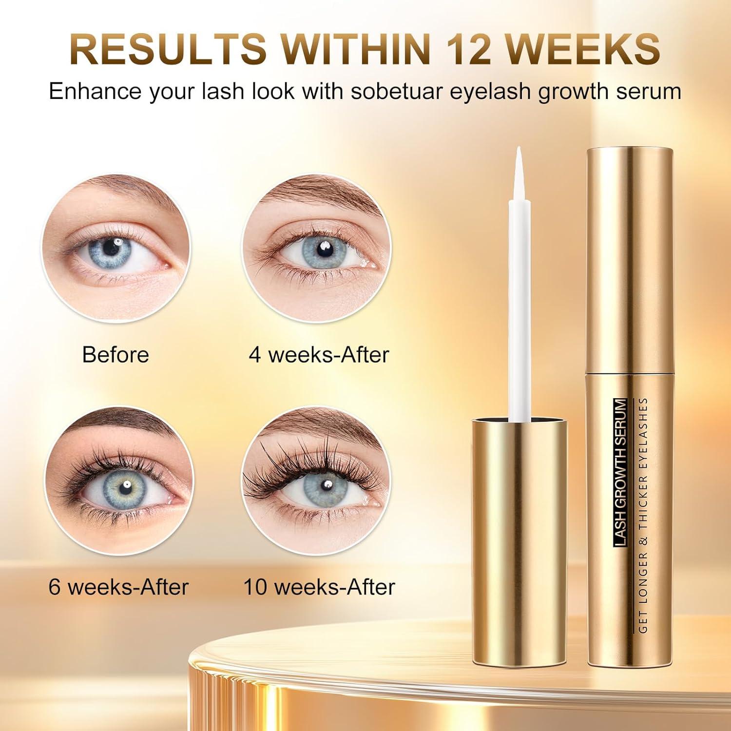 Suero Natural para Crecimiento de Pestañas NAILKISS 10.91cm