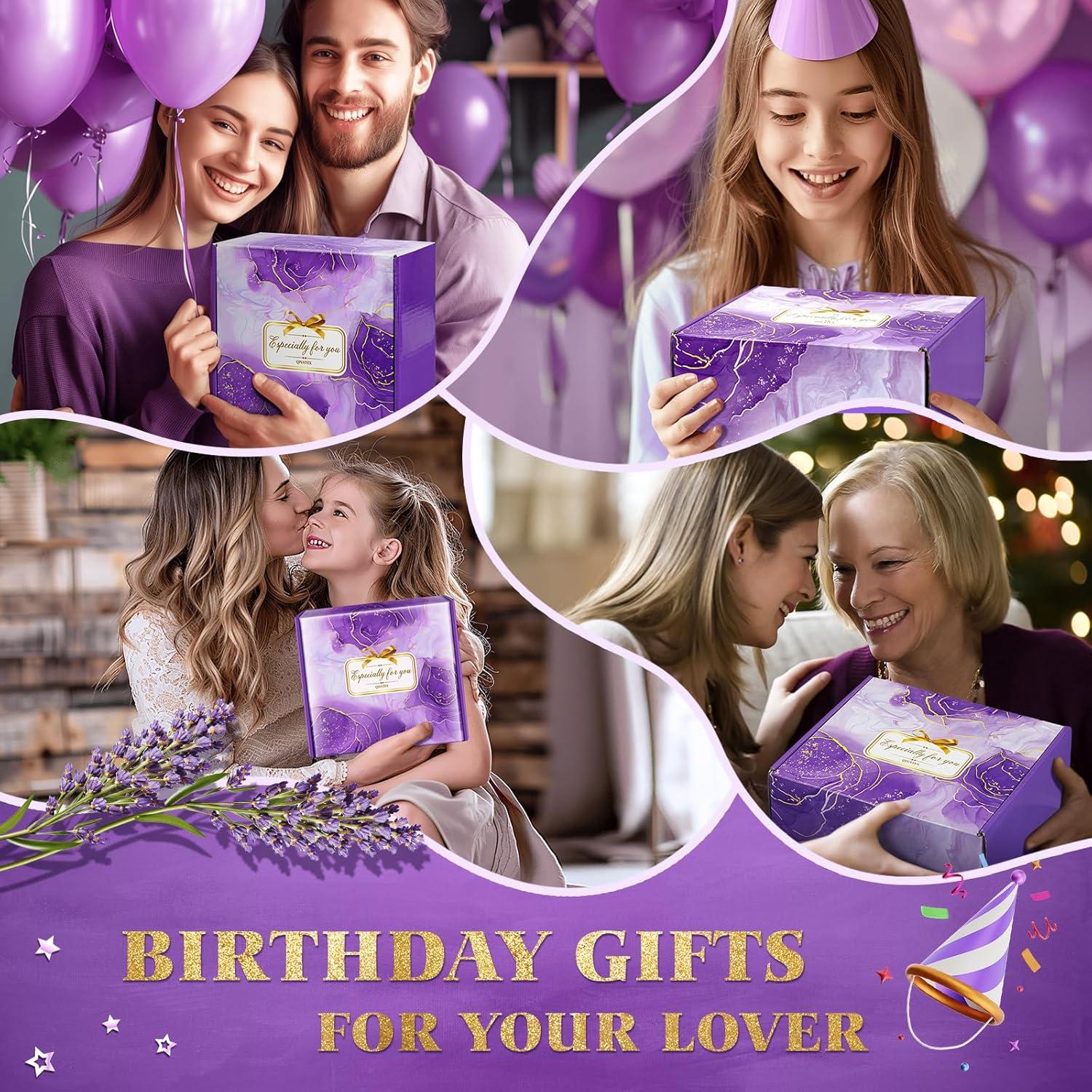 Set de Regalo de Baño Qivatex Lavanda - 6 Piezas