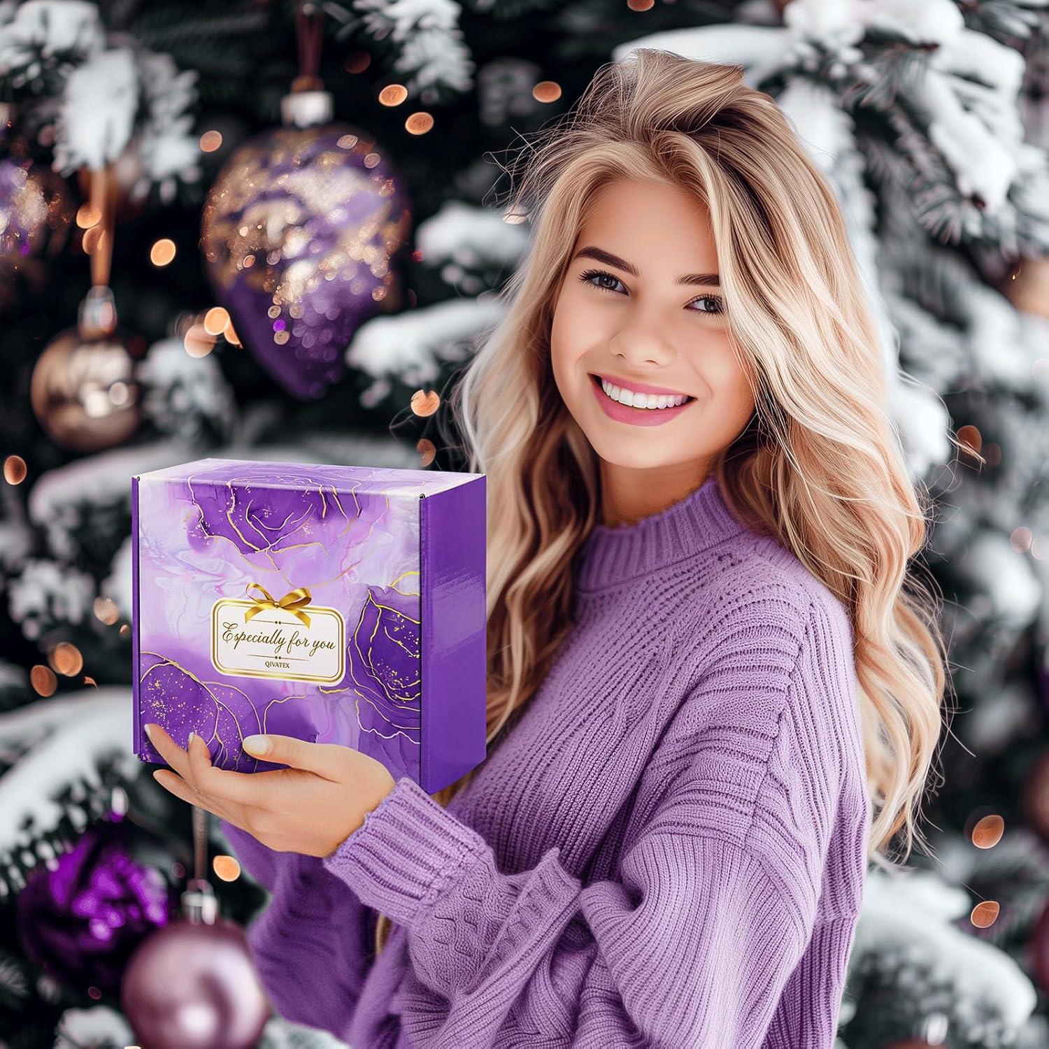 Set de Regalo de Baño Qivatex Lavanda - 6 Piezas