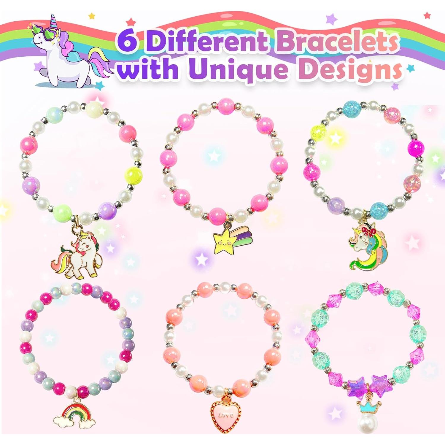 Set de 6 Bolas de Baño Unicornio Excalla con Joyería