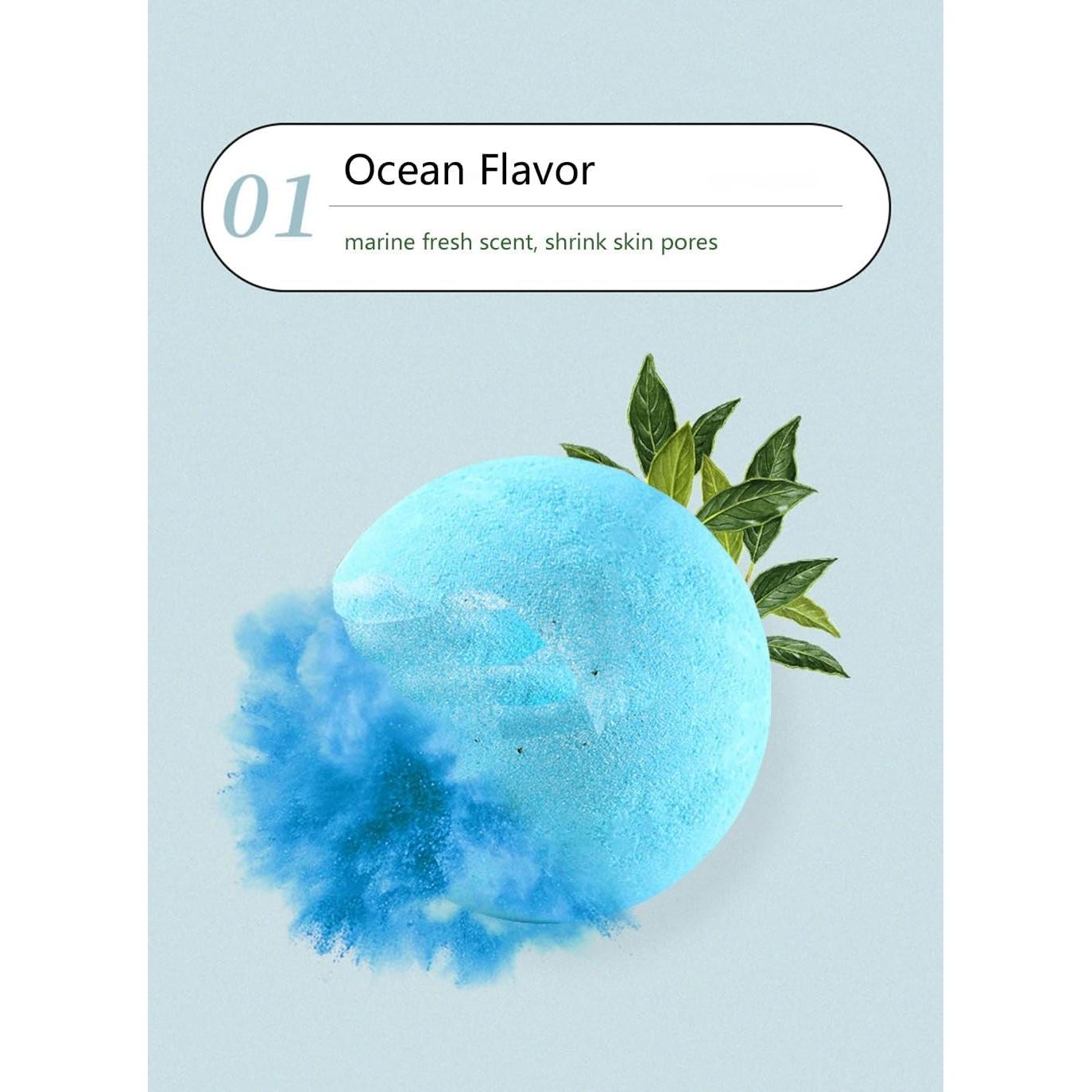 Juego de Bombas de Baño Orgánicas LeapLife - 6 Aromas Naturales