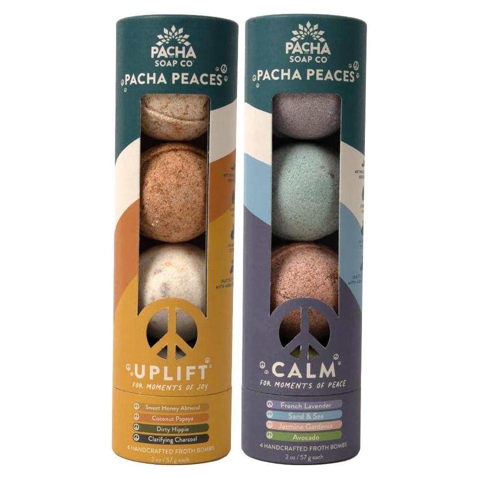 Bombas de Baño Espumosas Pacha Soap - Variedad 2 Piezas