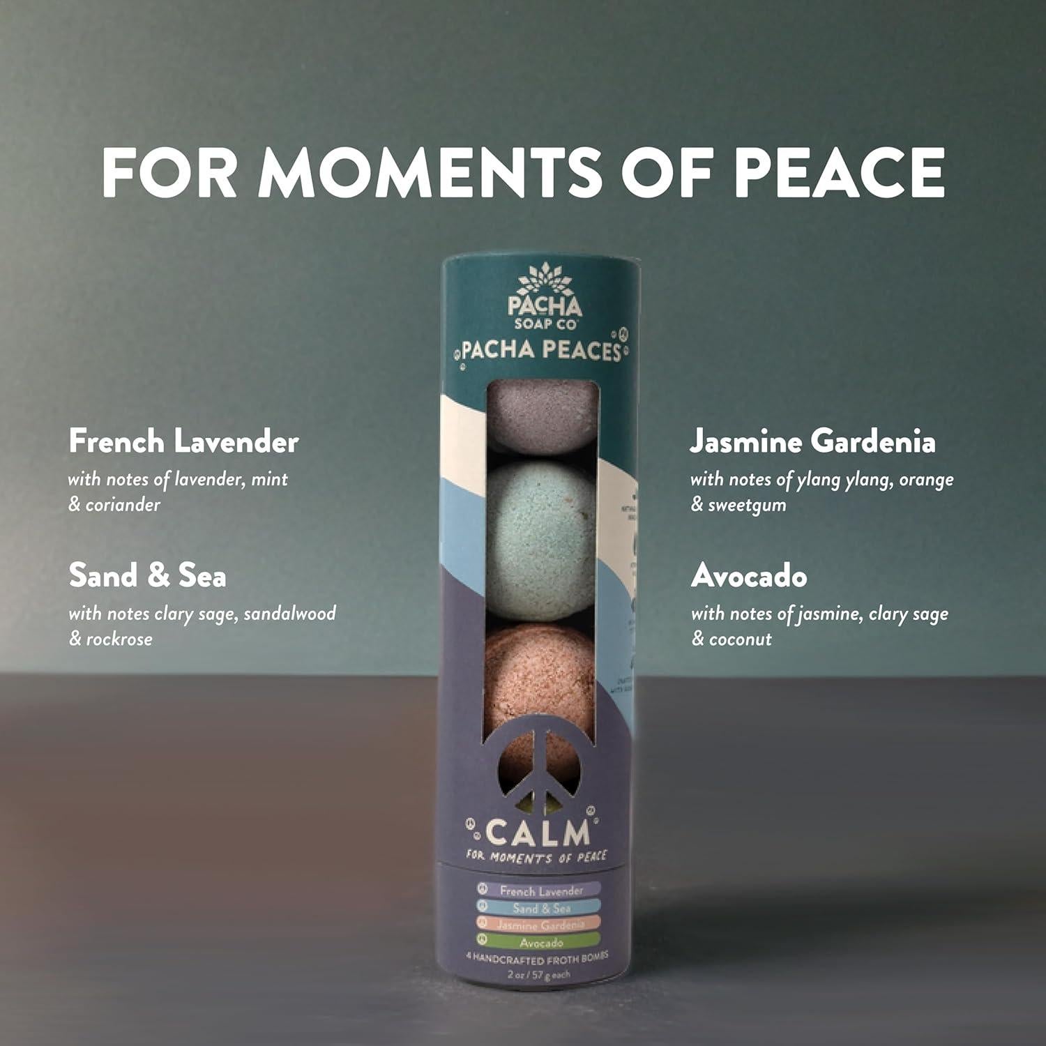 Bombas de Baño Espumosas Pacha Soap - Variedad 2 Piezas