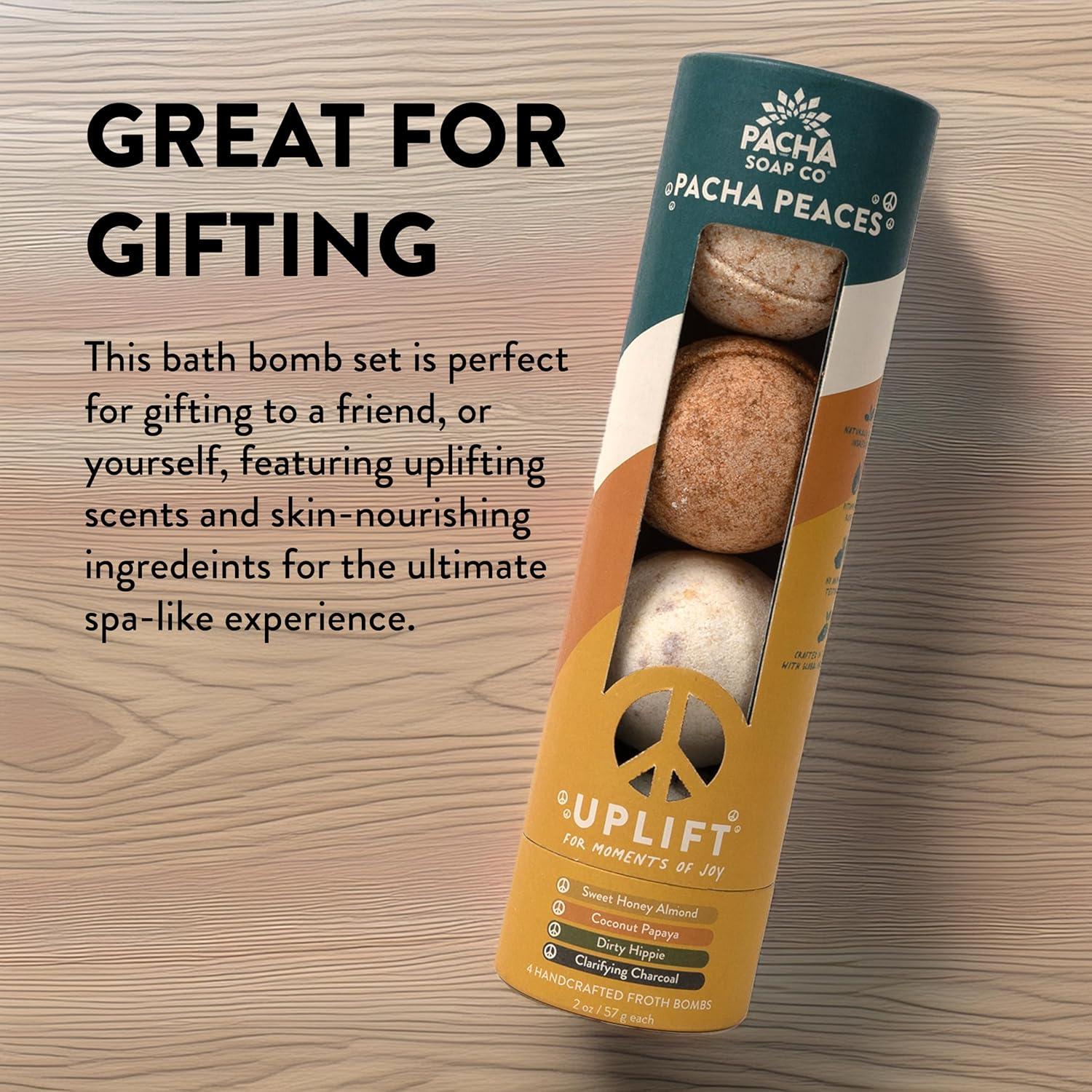 Bombas de Baño Espumosas Pacha Soap - Variedad 2 Piezas